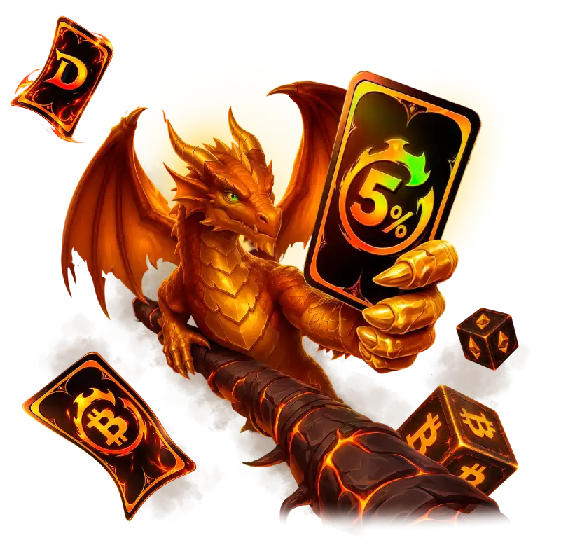 Dragon Slots crypto reload promotion